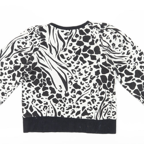 River Island Women's Animal Print Sweatshirt M
