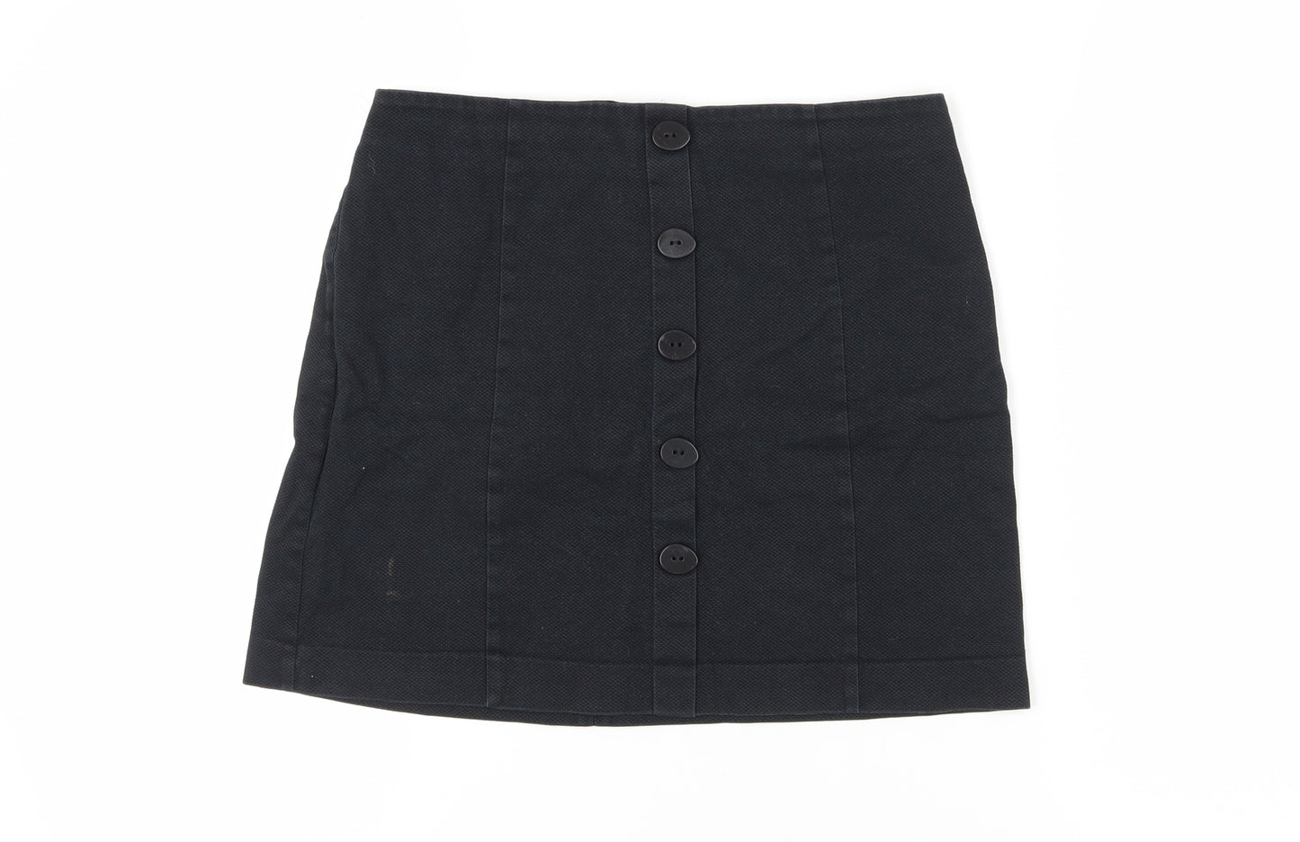 MNG Women's Black Short Pencil Skirt, Size M