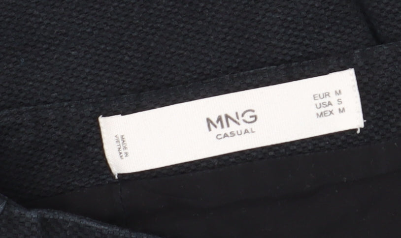 MNG Women's Black Short Pencil Skirt, Size M