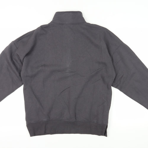 Rising Men's Black Henley Sweatshirt M