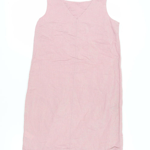 Next Women's Pink Pinafore Dress Size 10 Casual