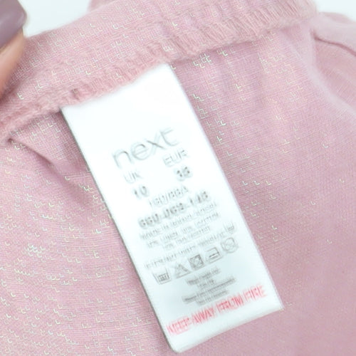 Next Women's Pink Pinafore Dress Size 10 Casual