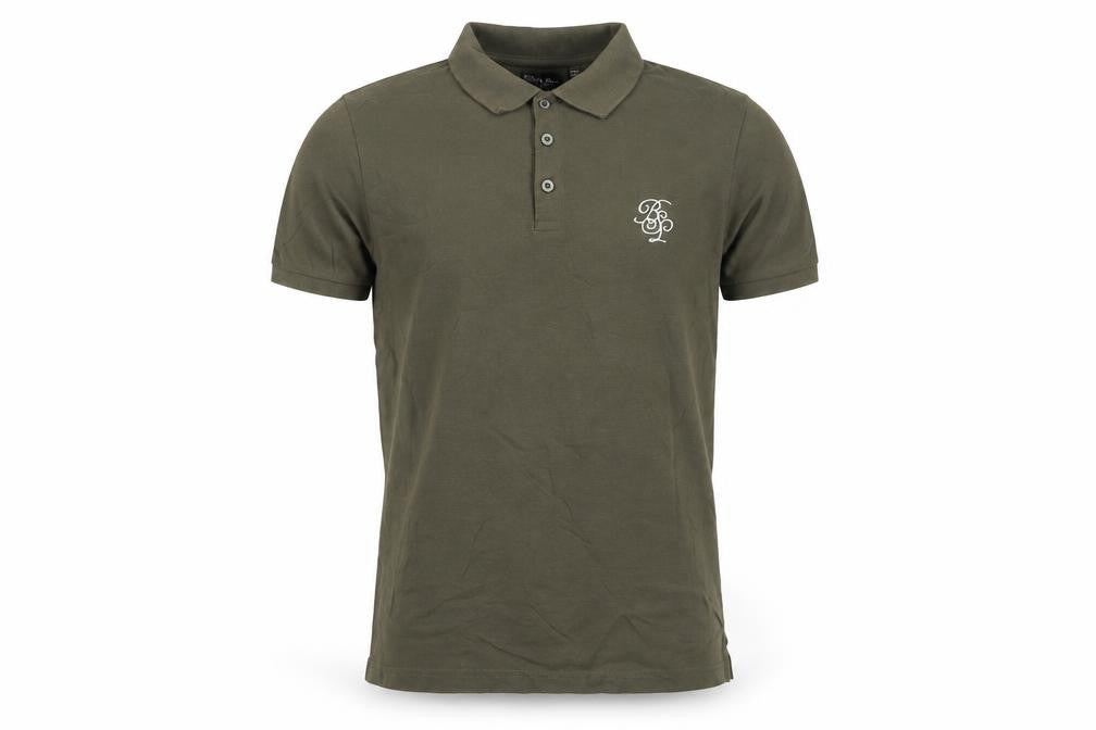Brave Soul Men’s Green Short Sleeve Polo, Size S