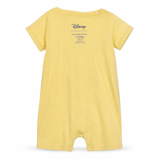 Disney Yellow Mickey Mouse Unisex Baby Babygrow, 9-12 Months