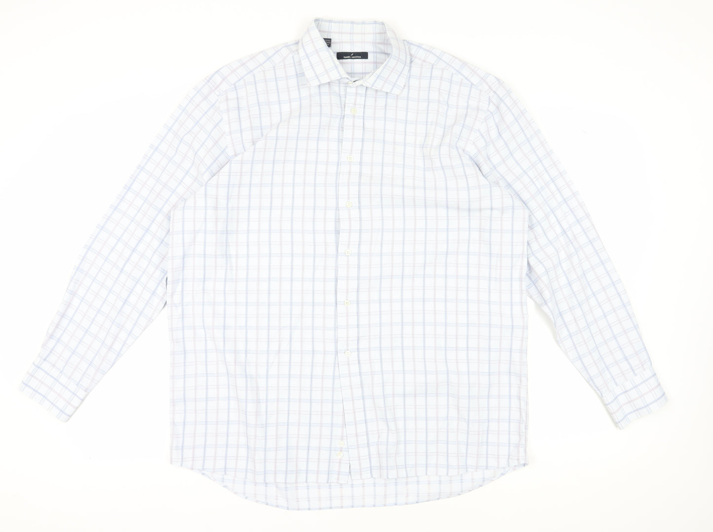 Daniel Hechter Men's Check Shirt 17.5 44 Multicoloured