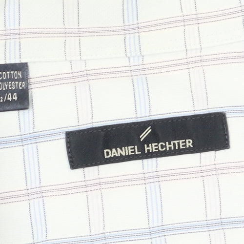 Daniel Hechter Men's Check Shirt 17.5 44 Multicoloured