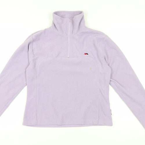 Trespass Women's Purple Fleece Pullover, Size S
