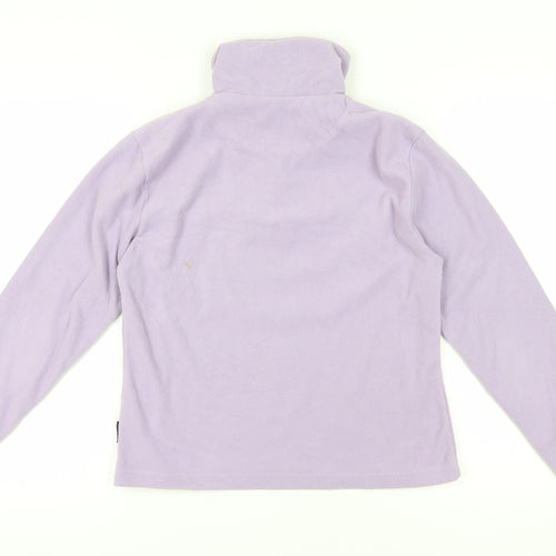 Trespass Women's Purple Fleece Pullover, Size S