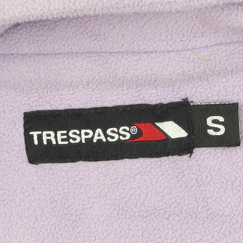 Trespass Women's Purple Fleece Pullover, Size S