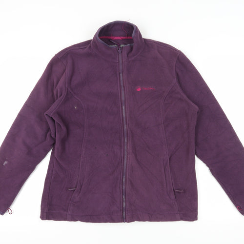 Peter Storm Women's Purple Fleece Jacket Size 14