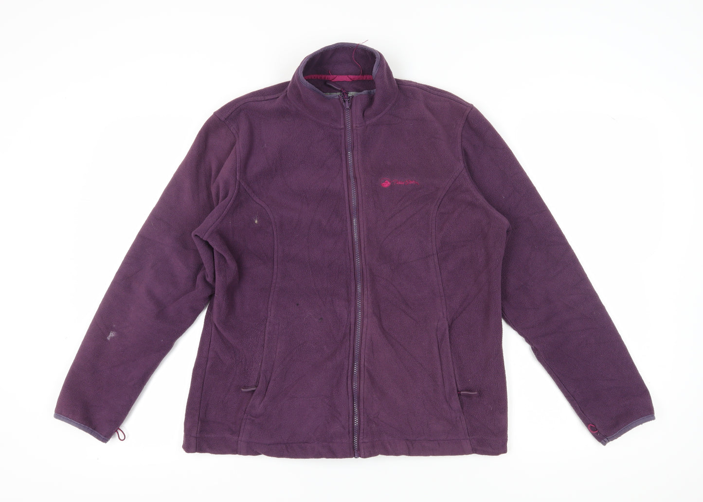 Peter Storm Women's Purple Fleece Jacket Size 14