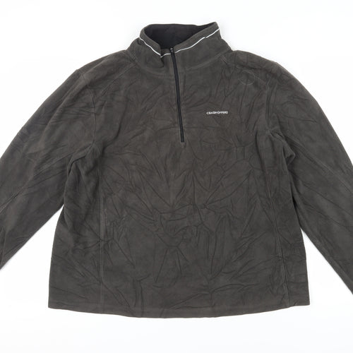Craghoppers Men's XL Black Lightweight Pullover Fleece