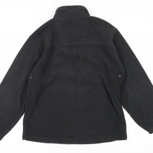 Cedarwood State Men's Black Pullover Fleece Sweatshirt M