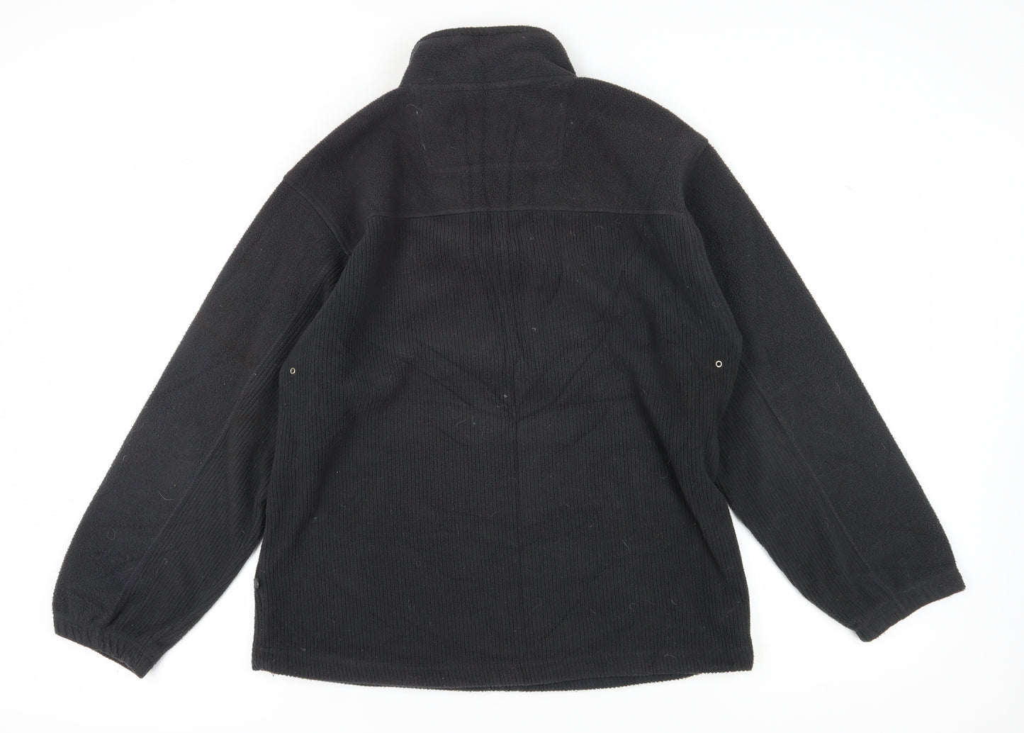 Cedarwood State Men's Black Pullover Fleece Sweatshirt M