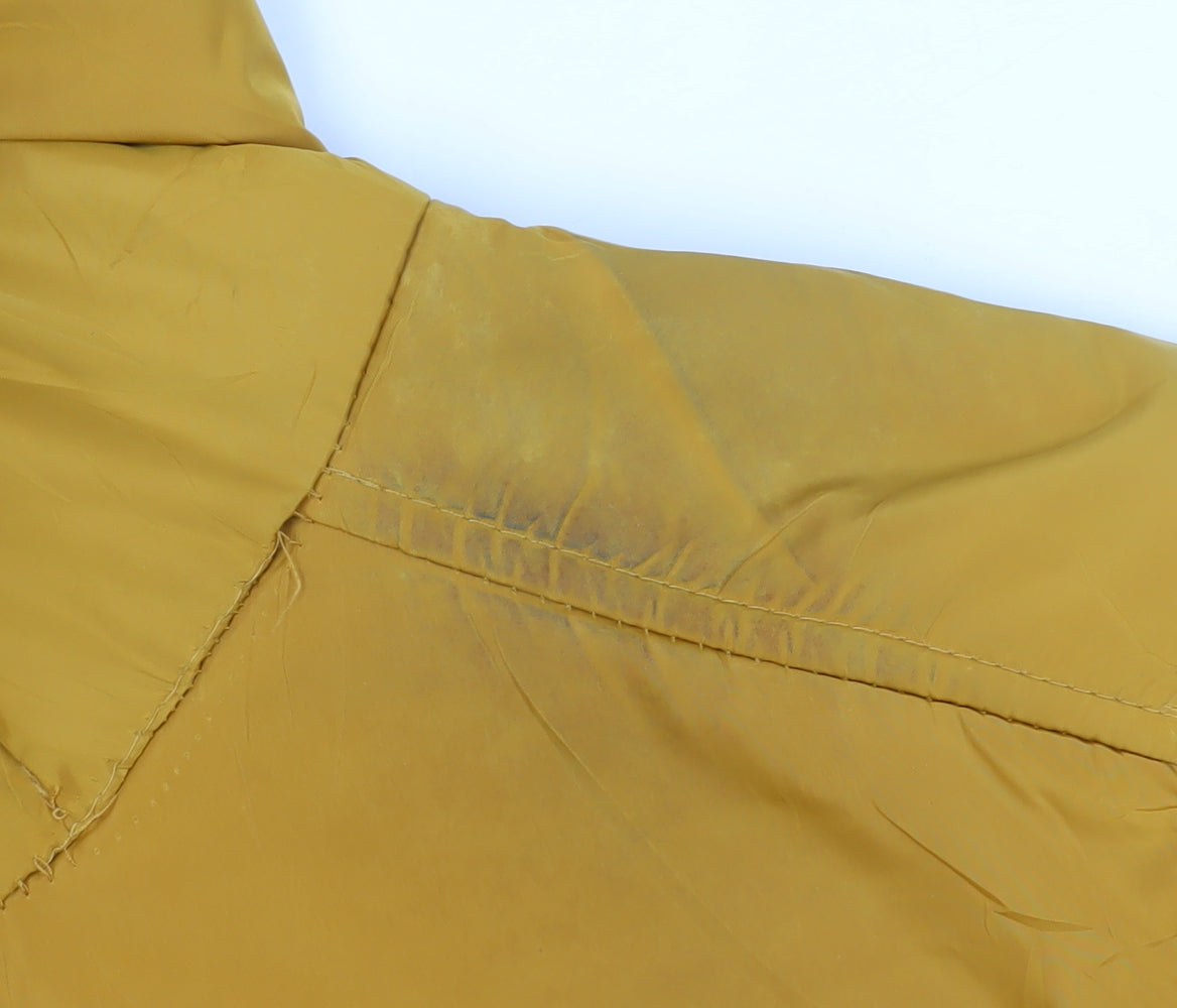 Regatta Women's Yellow Hooded Puffer Jacket Size 14