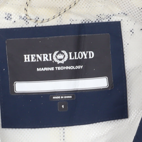 Henri Lloyd Men's Blue Windbreaker Jacket M