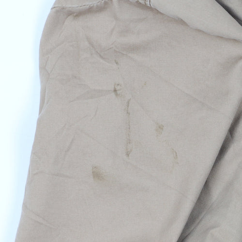 Dorothy Perkins Women's Beige Parka Coat Size 16