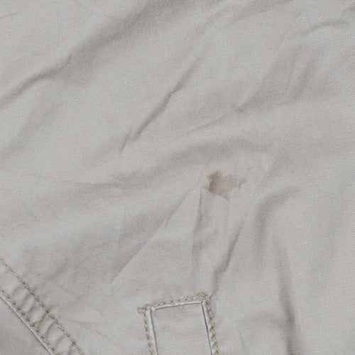 Dorothy Perkins Women's Beige Parka Coat Size 16