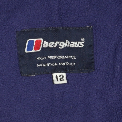 Berghaus Women's Blue Fleece Jacket Size 12