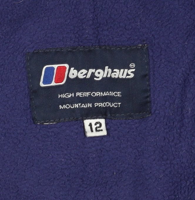 Berghaus Women's Blue Fleece Jacket Size 12