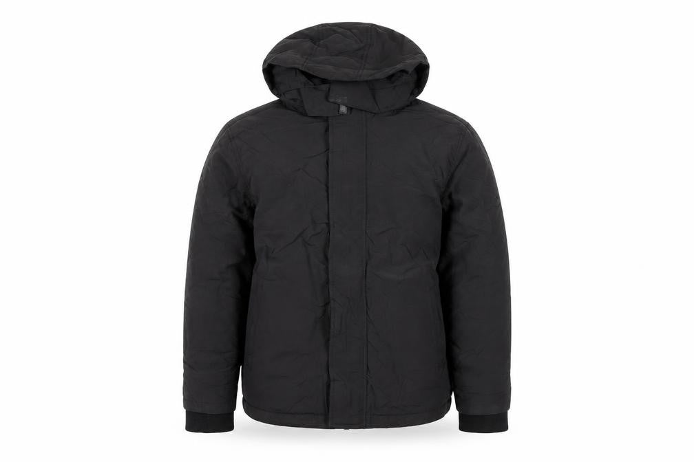 Urban Outlaws Boys Black Hooded Winter Jacket 11-12 Years