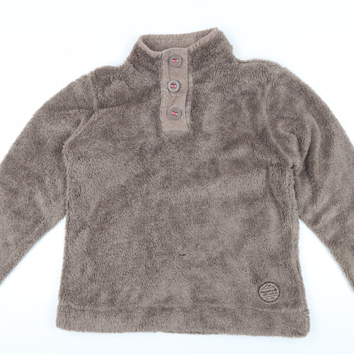 Regatta Women's Brown Fleece Pullover Sweatshirt Size 12