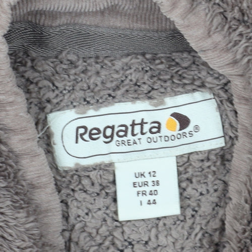 Regatta Women's Brown Fleece Pullover Sweatshirt Size 12