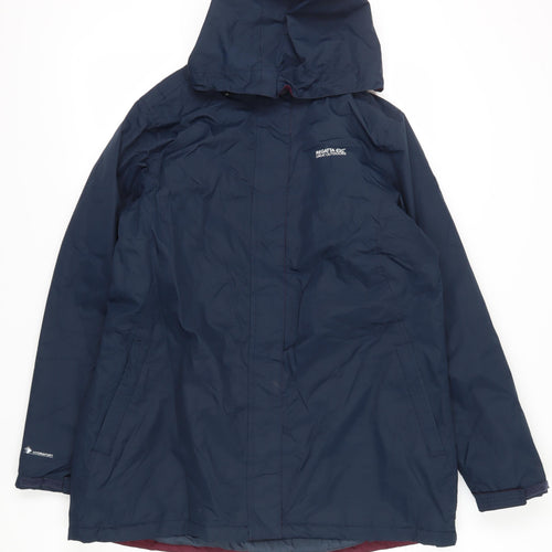 Regatta Women's Blue Waterproof Rain Coat Size 18