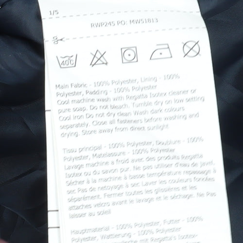 Regatta Women's Blue Waterproof Rain Coat Size 18