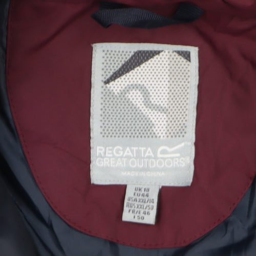 Regatta Women's Blue Waterproof Rain Coat Size 18