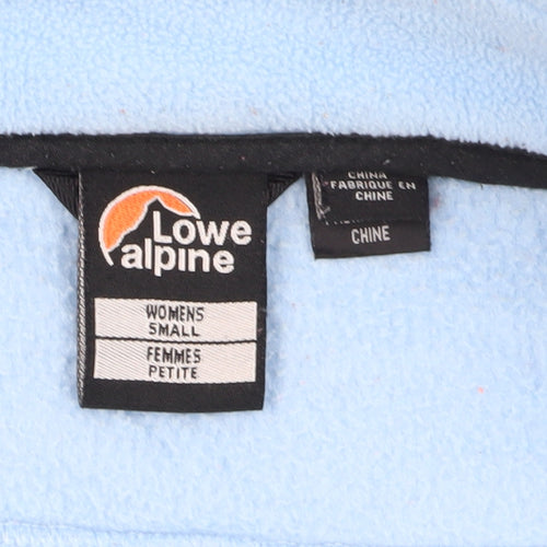 Lowe Alpine Women's Blue Fleece Jacket, Size S, Casual Outdoor