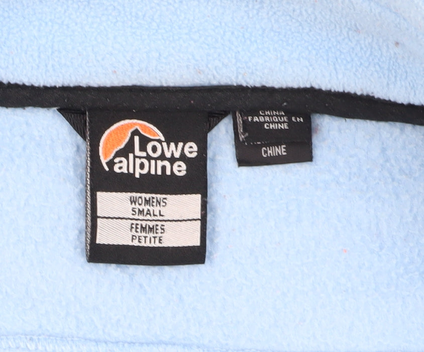 Lowe Alpine Women's Blue Fleece Jacket, Size S, Casual Outdoor