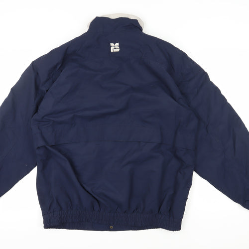 Pro Select Men's Blue Windbreaker Jacket M Casual