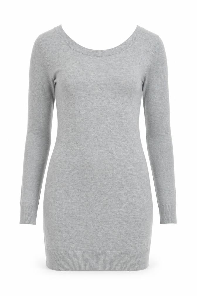 H&M Women's Grey Jumper Dress, S, Casual, Spring/Autumn
