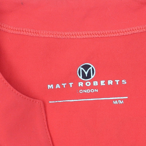 Matt Roberts Women's Red Slim Fit T-Shirt - Size M
