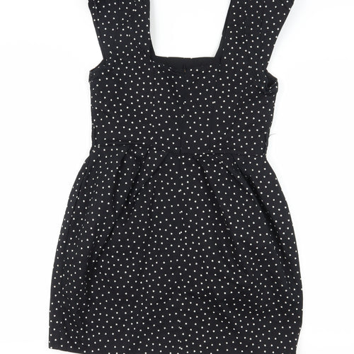 River Island Women’s Black Polka Dot A-Line Dress