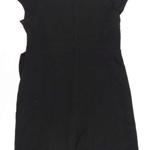 Laura Ashley Women's Black Sheath Dress Size 18