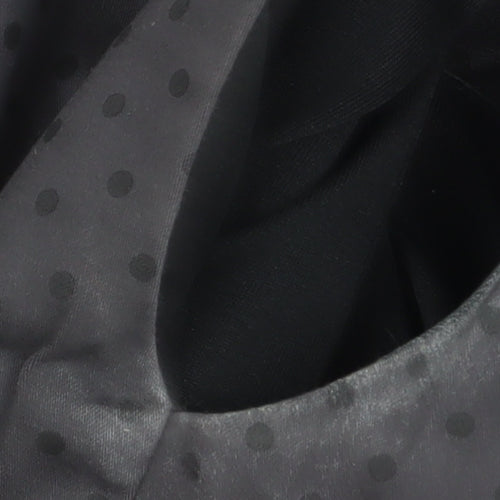 Louche Women's Black Polka Dot Sheath Dress, Size 8