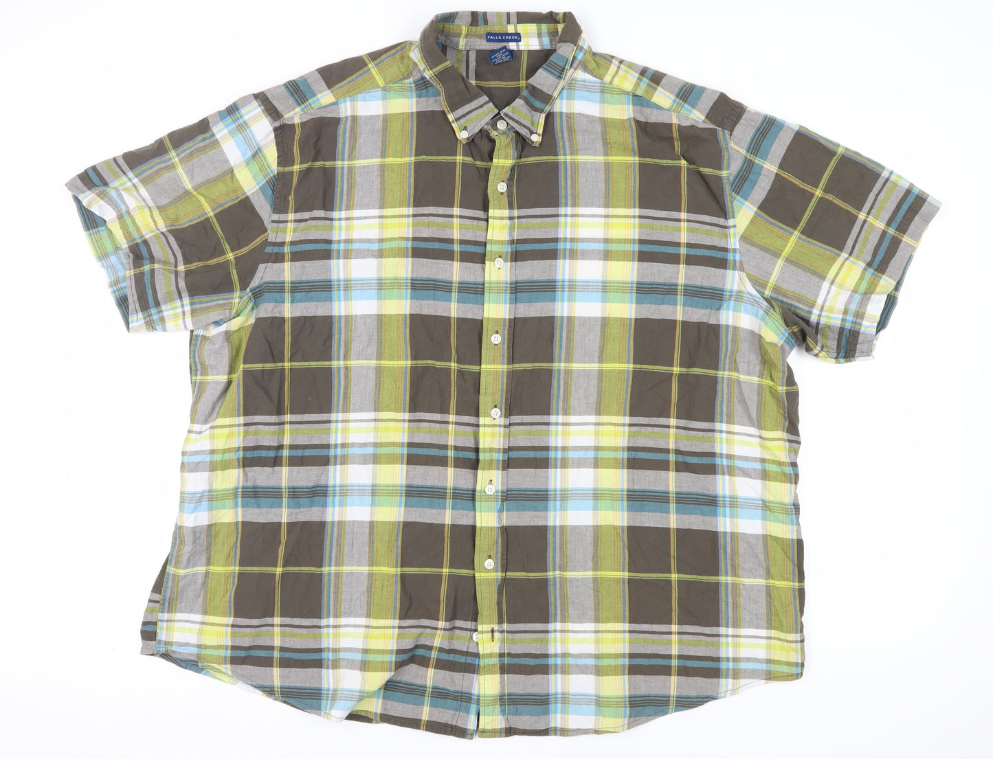 Falls Creek Men's Multicoloured 3XL Short Sleeve Shirt