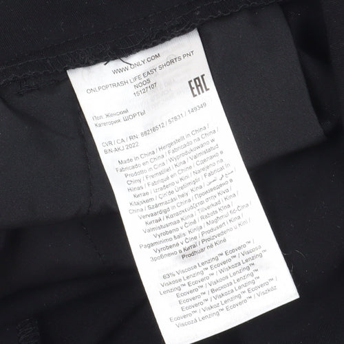 ONLY Women's Black Chino Shorts - Size S