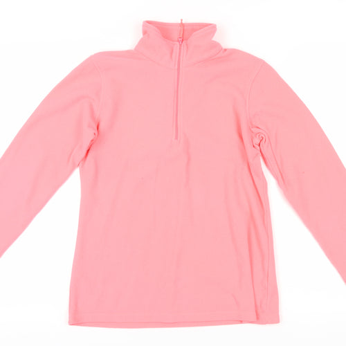 Mountain Warehouse Pink Fleece Pullover Sweatshirt M Women's