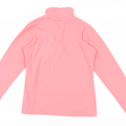 Mountain Warehouse Pink Fleece Pullover Sweatshirt M Women's