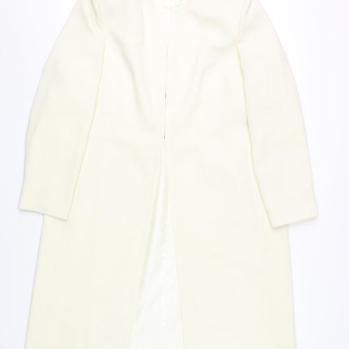Windsmoor Women's Ivory Long Overcoat Size 16