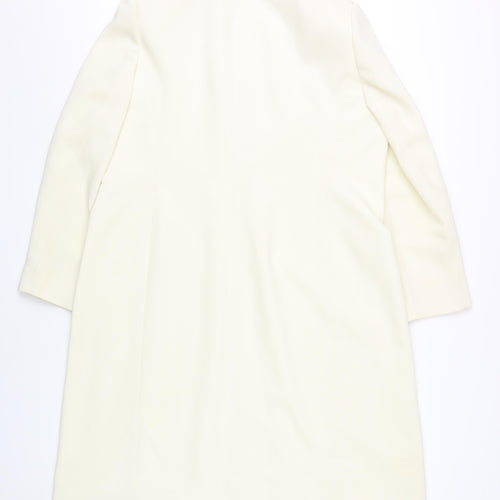 Windsmoor Women's Ivory Long Overcoat Size 16