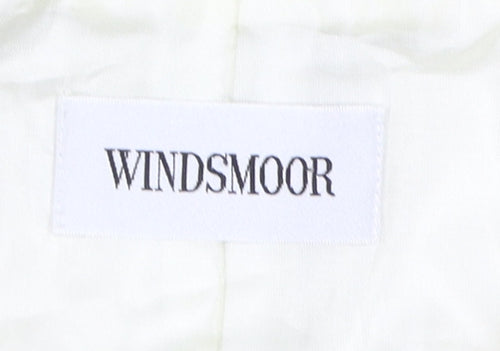 Windsmoor Women's Ivory Long Overcoat Size 16