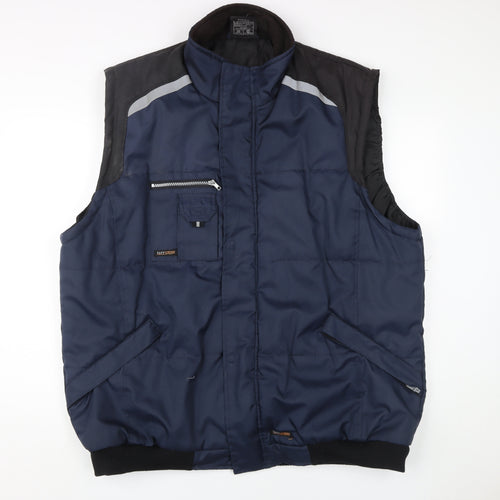 Tuffstuff Men's Blue 2XL Puffer Waistcoat