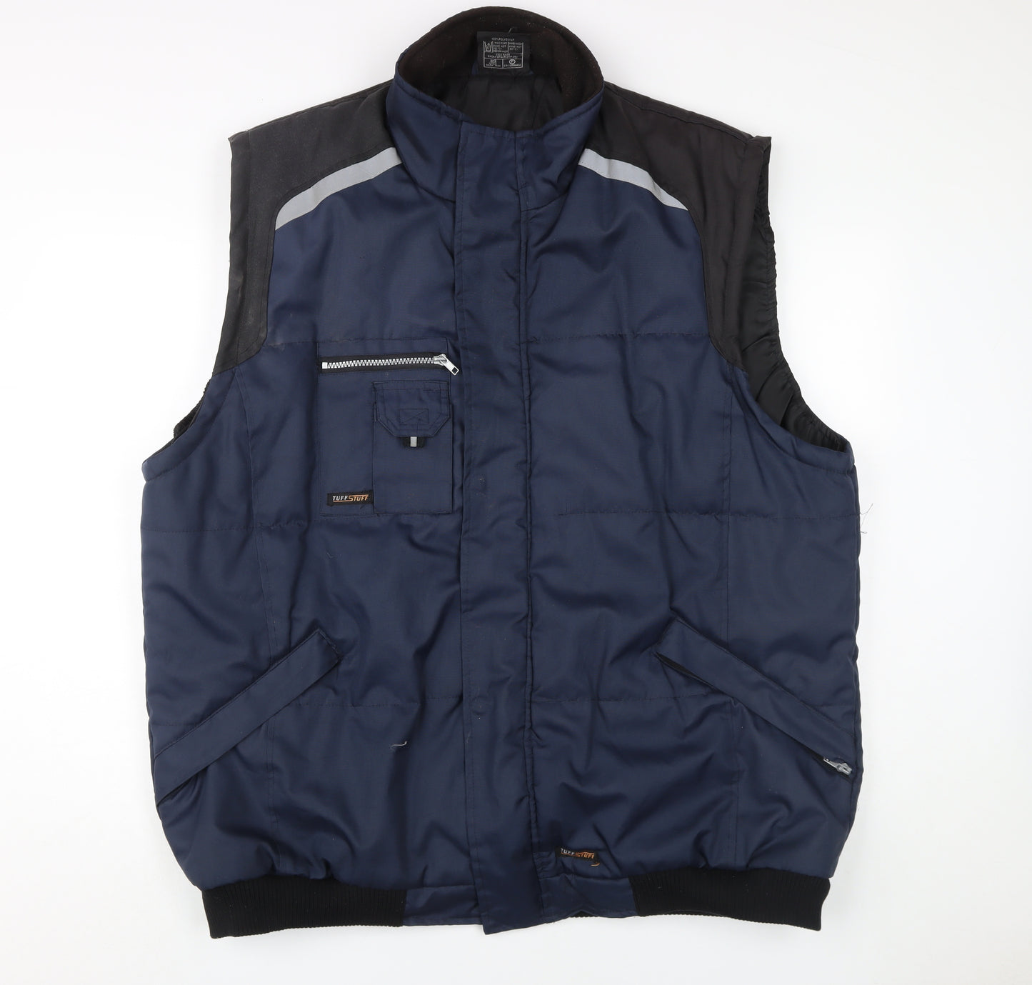 Tuffstuff Men's Blue 2XL Puffer Waistcoat