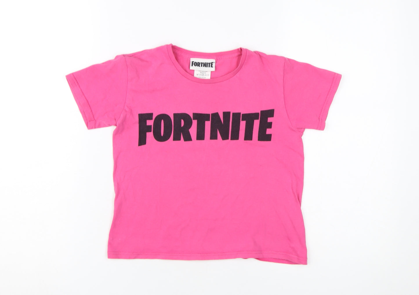 Fortnite Girls Pink T-Shirt 7-8 Years