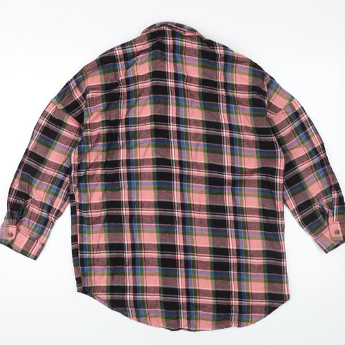 Next Multicoloured Plaid Button-Up Shirt for Girls 11 Years