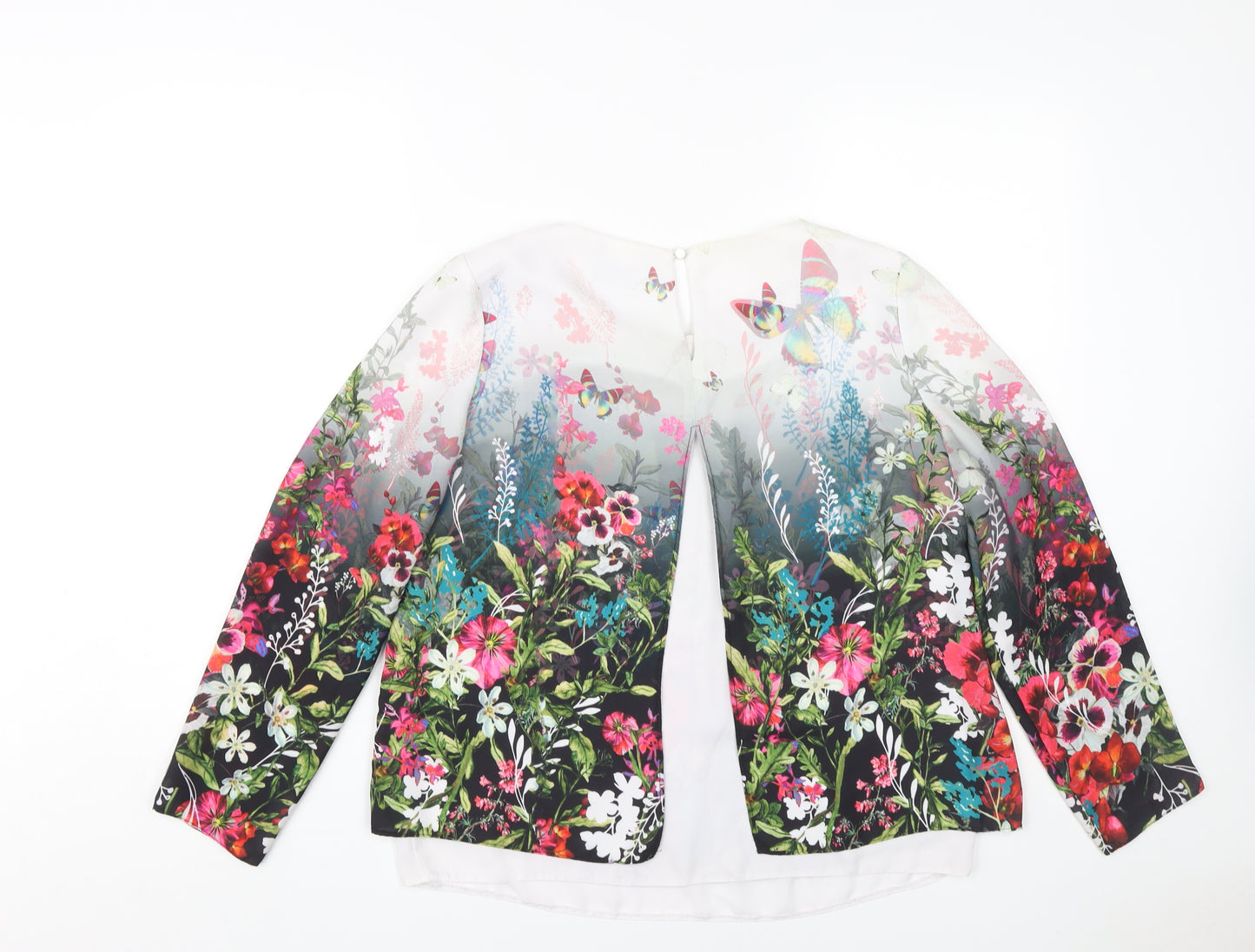 Wallis Women's Multicoloured Floral Blouse, Size 8